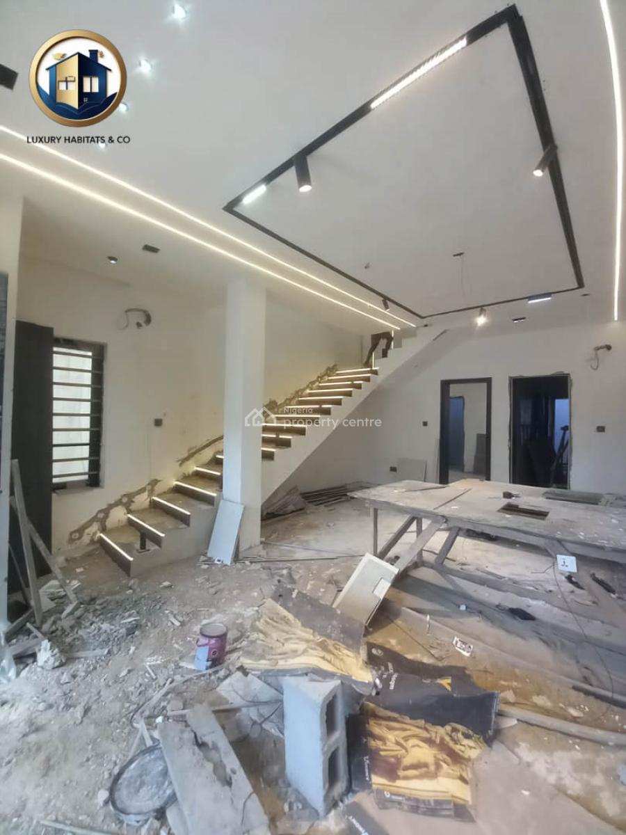 4 Bedroom Detached Duplex Smart Home with Bq, Abijo, Lekki, Lagos, Detached Duplex for Sale