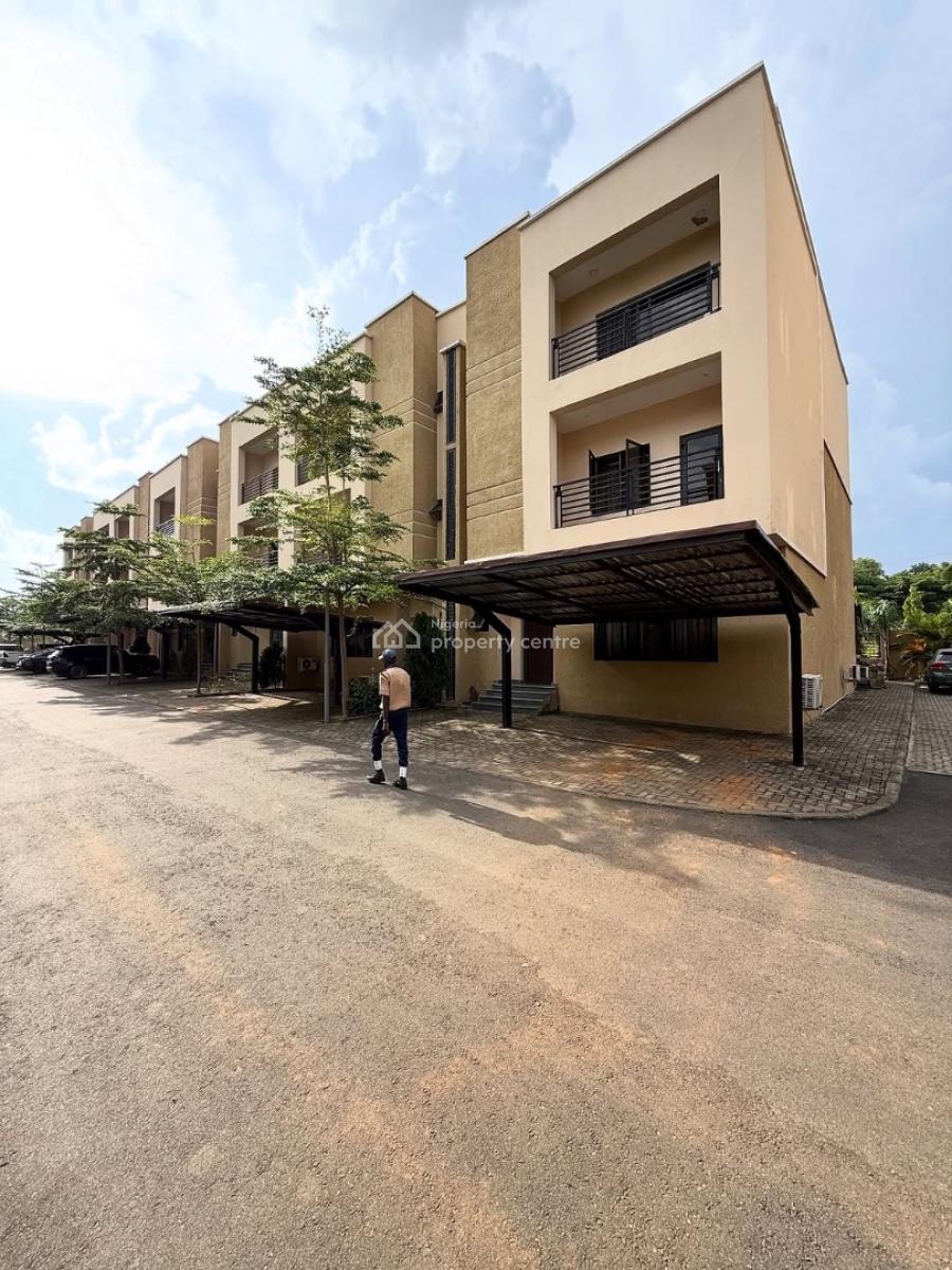 4 Bedroom Terrace Duplex with Bq, Jabi, Abuja, Terraced Duplex for Sale