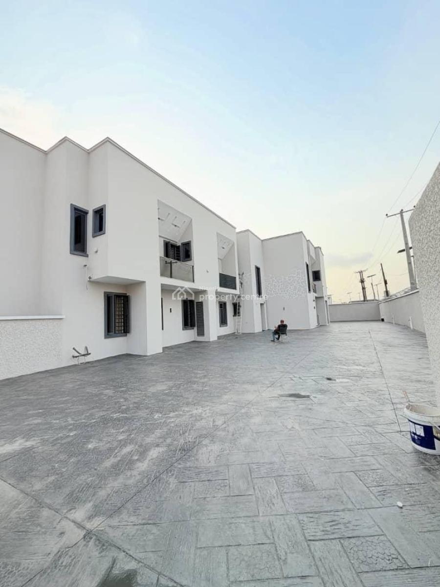 Spaciously Built 4 Bedroom Terrace Duplex with Bq in Serene Estate, Ogba, Ikeja, Lagos, Detached Duplex for Sale