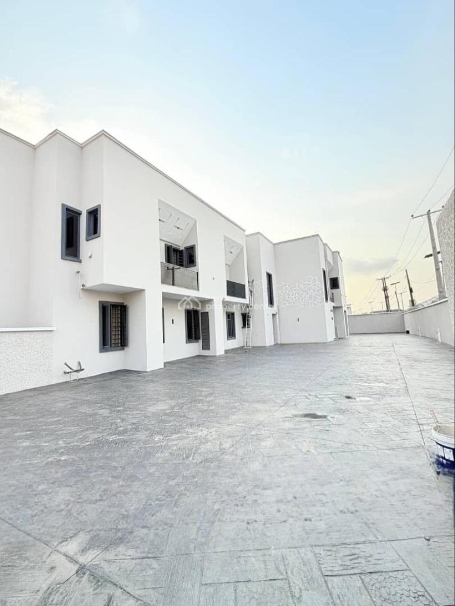 Spaciously Built 4 Bedroom Terrace Duplex with Bq in Serene Estate, Ogba, Ikeja, Lagos, Detached Duplex for Sale