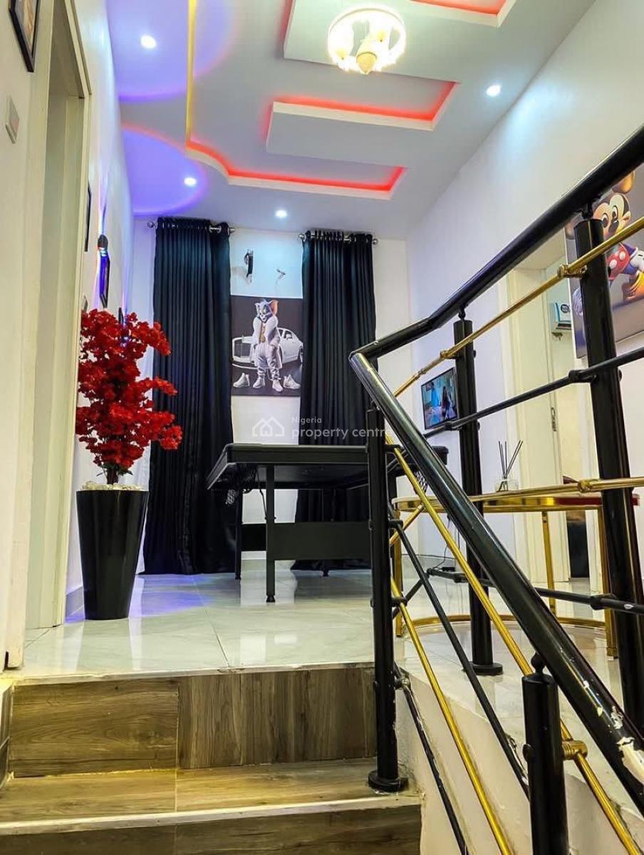 Furnished 3 Bedroom Terrace, Monastery Road, Sangotedo, Ajah, Lagos, Terraced Duplex for Rent