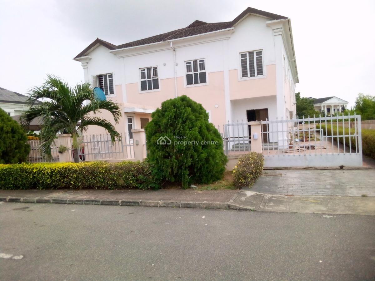 a 4 Bedroom House at Royal Garden Estate, Ajah., Royal Garden Estate, Ajah, Lagos, Semi-detached Duplex for Rent