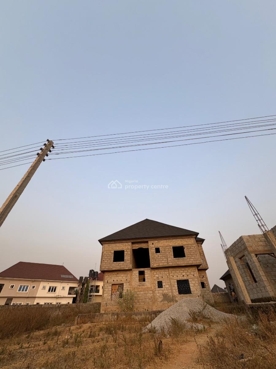 400sqm Estate Land, Emmanuel Mbaka Rd, Lugbe District, Abuja, Detached Duplex for Sale