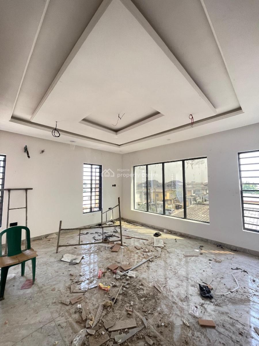 Luxury Fully Fitted 4 Bedrooms Terrace -duplex House with Bq, Ogba, Ikeja, Lagos, Terraced Duplex for Sale