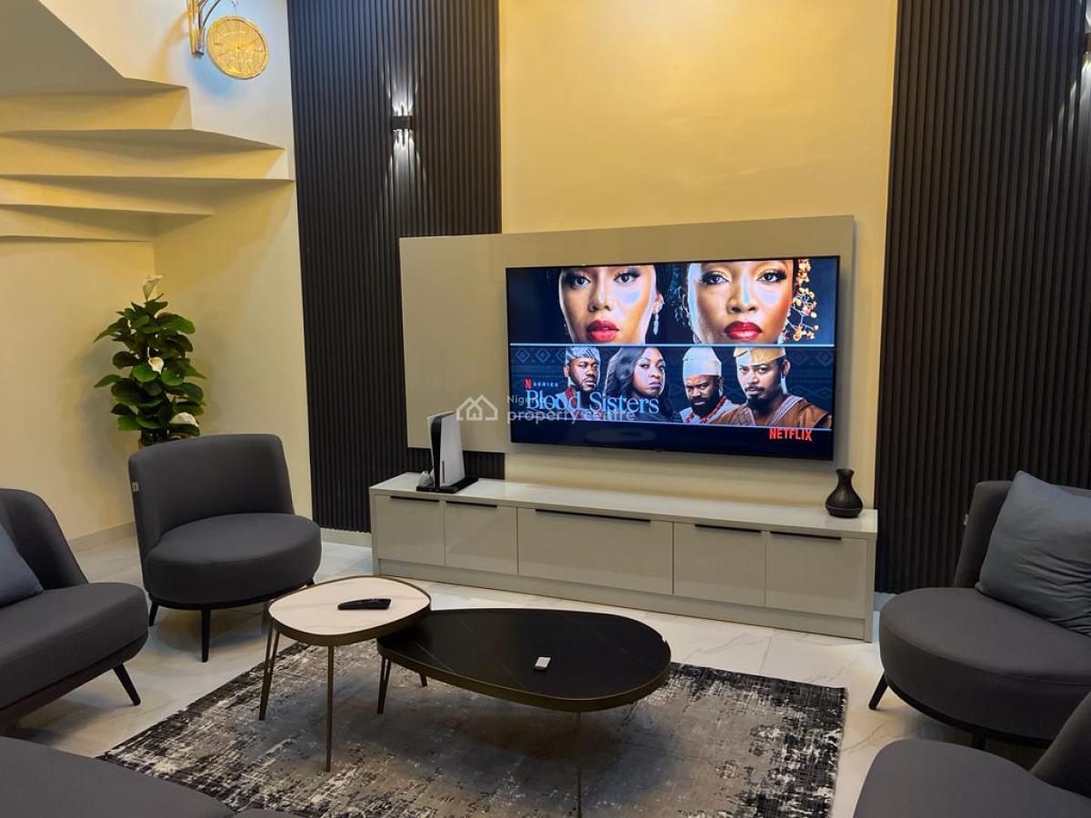 Very Nice Tastefully Finished 4bedroom Semi  Detached House at Ikota L, Ikota Lagos, Ikota, Lekki, Lagos, Semi-detached Duplex for Rent