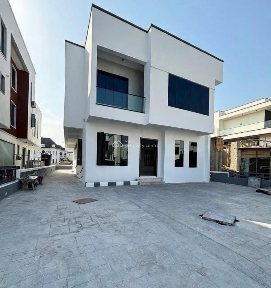 Contemporary 5 Bedroom Detached Duplex with Bq, Ikota, Ikota, Lekki, Lagos, Detached Duplex for Sale