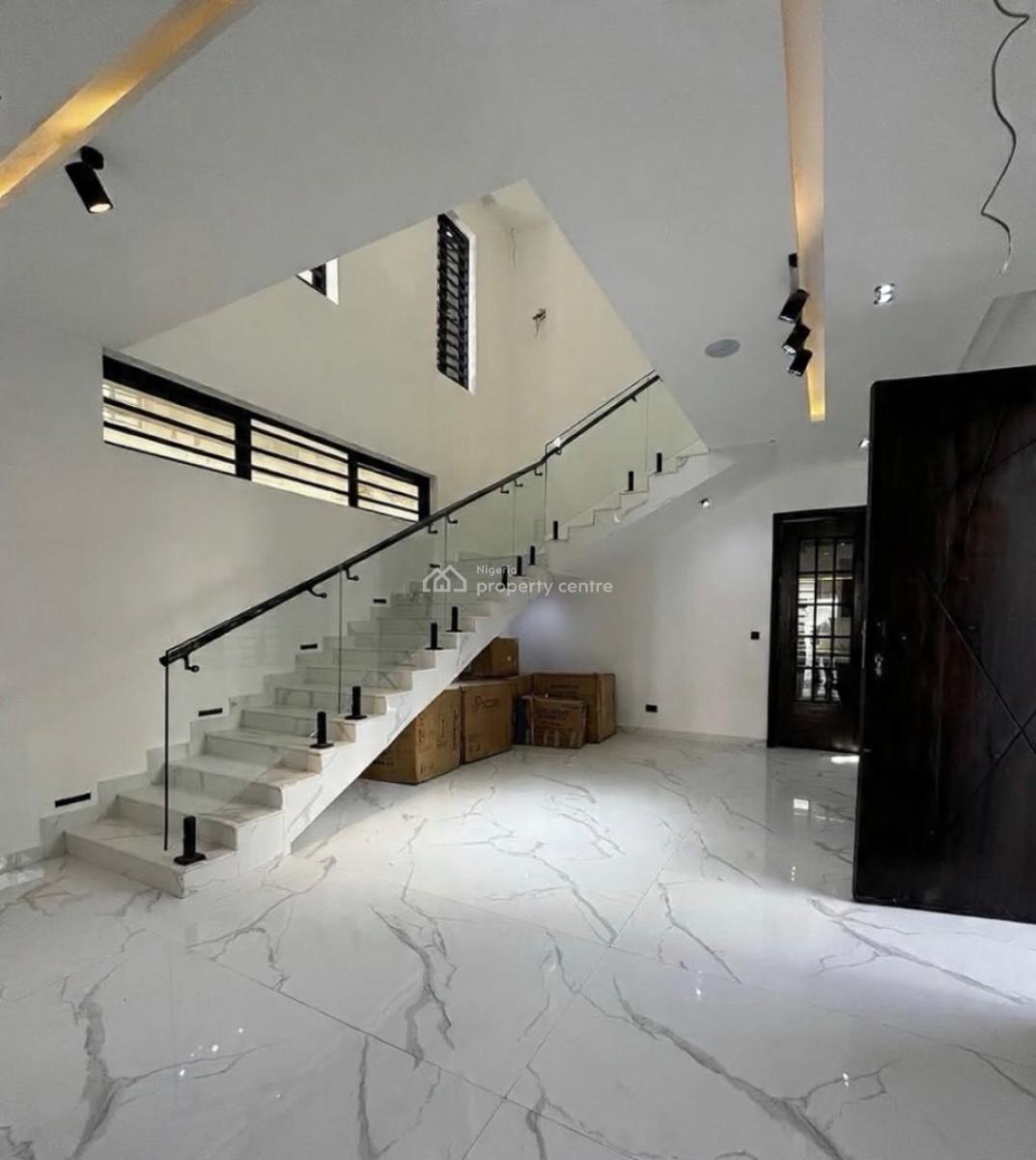 Contemporary 5 Bedroom Detached Duplex with Bq, Ikota, Ikota, Lekki, Lagos, Detached Duplex for Sale