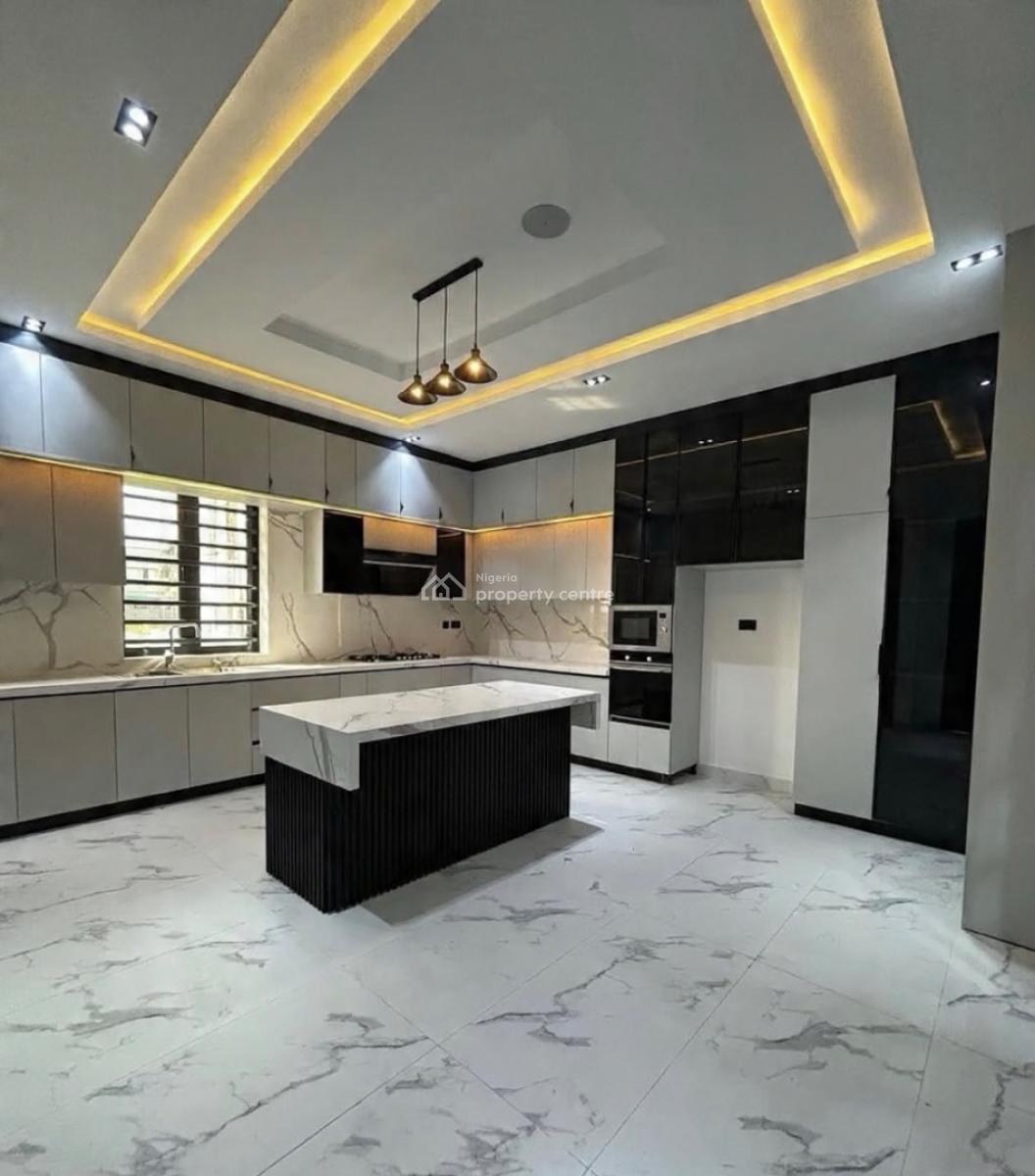 Contemporary 5 Bedroom Detached Duplex with Bq, Ikota, Ikota, Lekki, Lagos, Detached Duplex for Sale