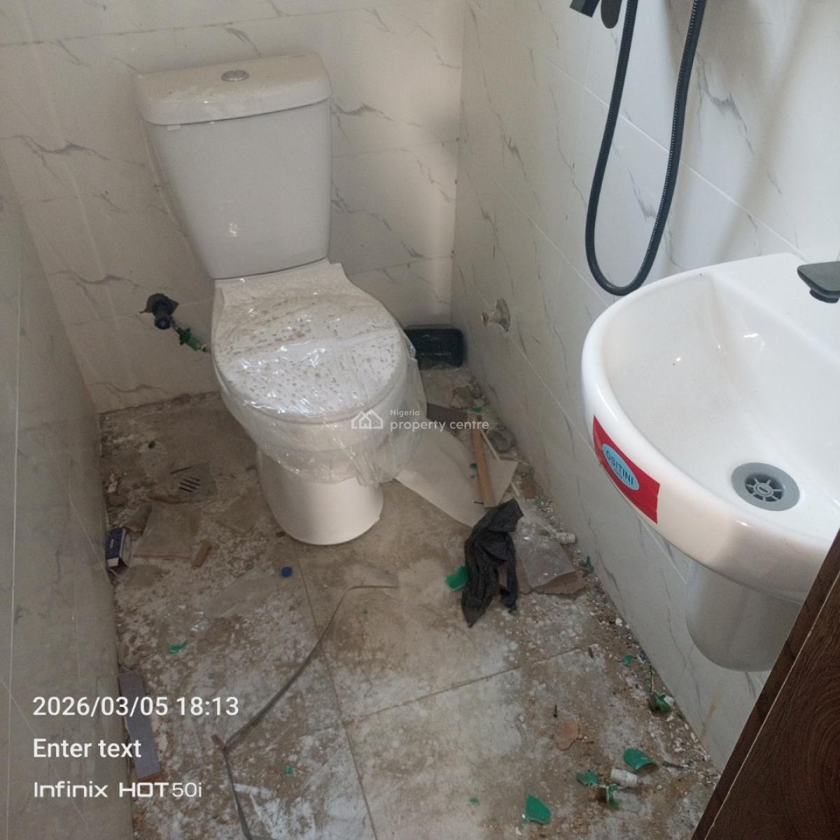 Two Bedroom Apartment, Lekki Palm City, Ado, Ajah, Lagos, Flat / Apartment for Rent