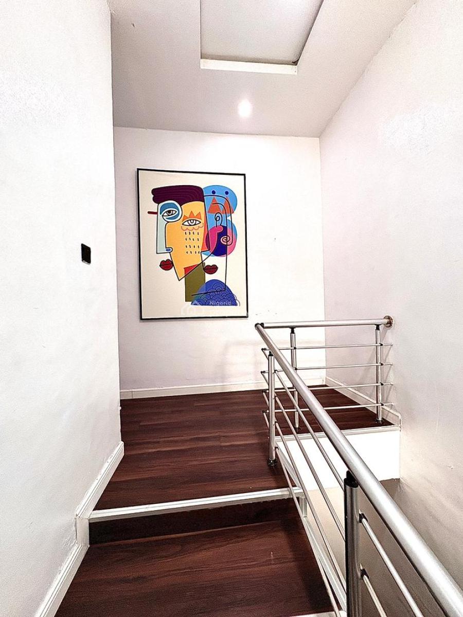 Fully Furnished Four Bedroom Terrace Duplex with Excellent Facilities, Ikota Villa Estate, Ikota, Lekki, Lagos, Terraced Duplex for Rent