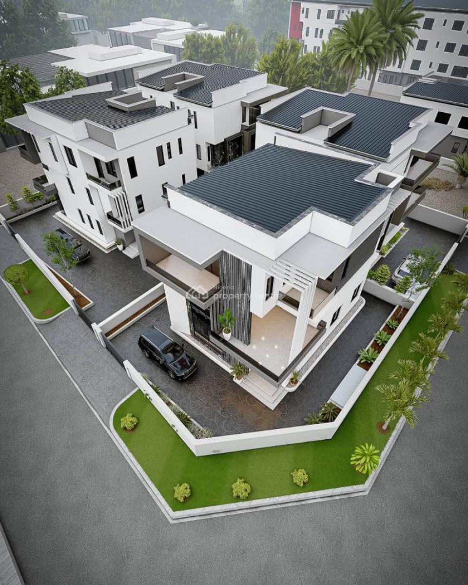 Newly Built Smart 4 Bedroom Fully Detached + Bq + Study Rooms, Okunola Aina, Okunpe Estate, Maryland, Lagos, Detached Duplex for Sale