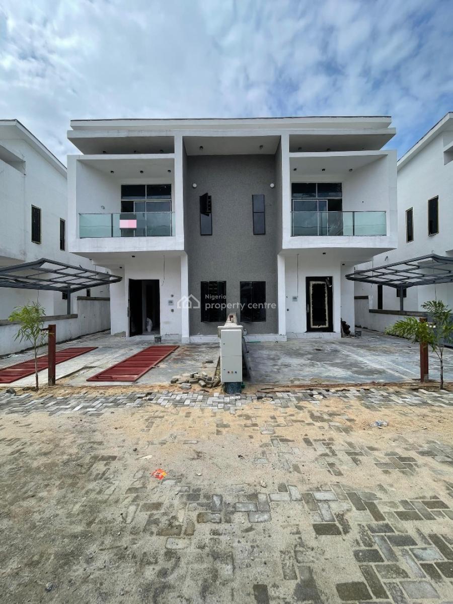 Astonishing 4-bedroom Semi-detached Duplex + Bq, Orchid, Lekki, Lagos, Semi-detached Duplex for Sale