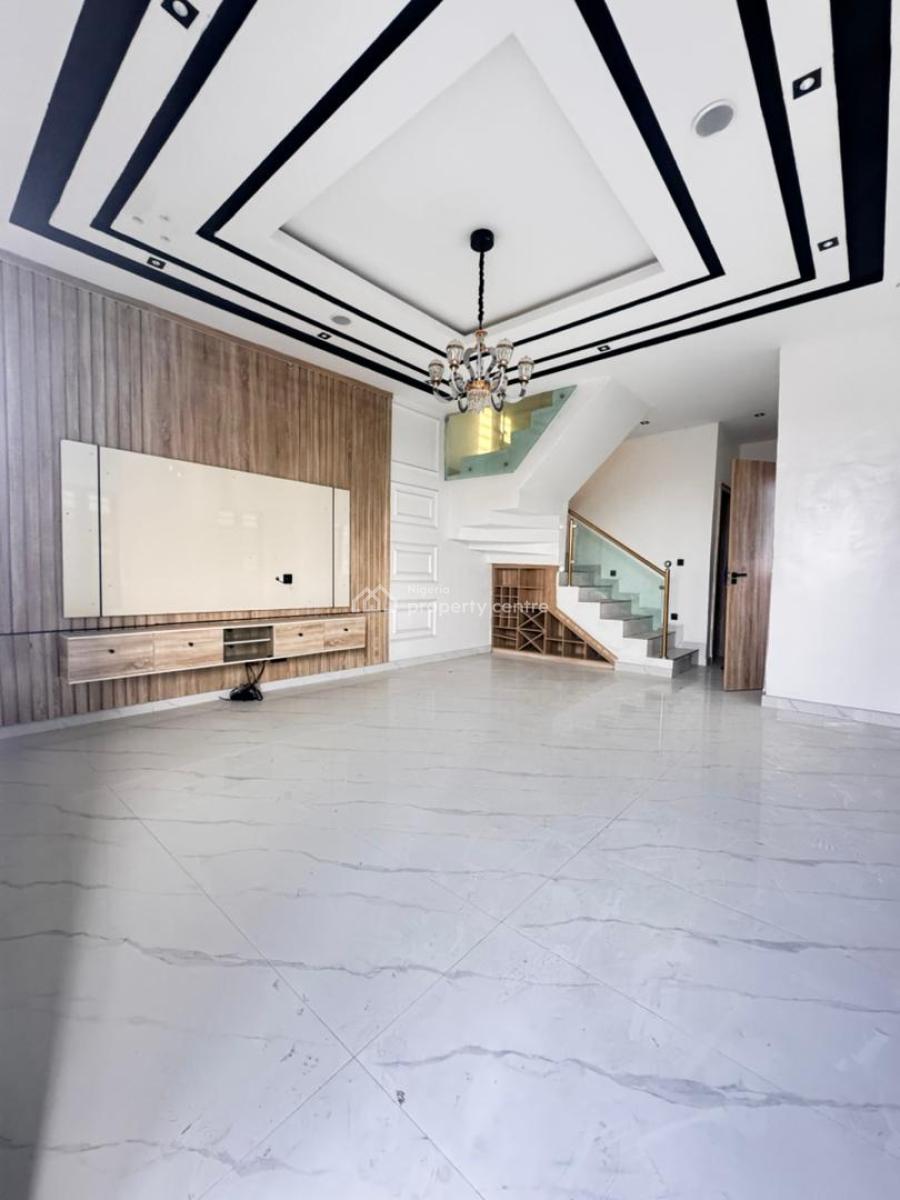 Brand New 4-bedroom Semi-detached Duplex with Bq Bera Estate Chevron L, Chevron, Lekki, Lagos, Semi-detached Duplex for Sale