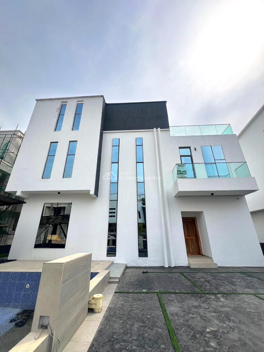 Luxury 5 Bedroom Fully Detached House + Bq, Osapa, Lekki, Lagos, Detached Duplex for Sale