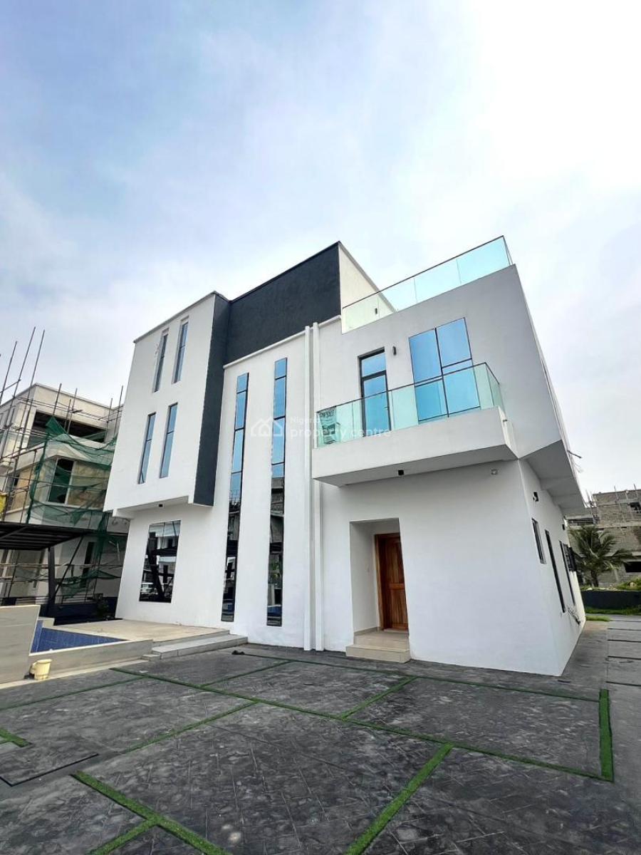 Luxury 5 Bedroom Fully Detached House + Bq, Osapa, Lekki, Lagos, Detached Duplex for Sale