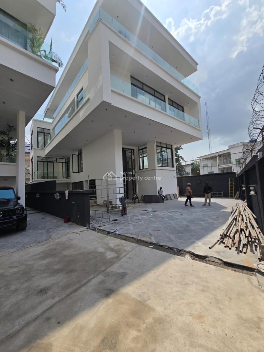 Meticulously Crafted Ultra Modern 5 Bedroom Detached House with 2bqs, Off Bourdillon, Old Ikoyi, Ikoyi, Lagos, Detached Duplex for Sale