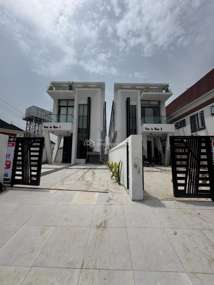 Standard 5 Bedroom Detached Duplex Within an Estate with Swimming Pool, Ikota, Lekki, Lagos, Detached Duplex for Sale