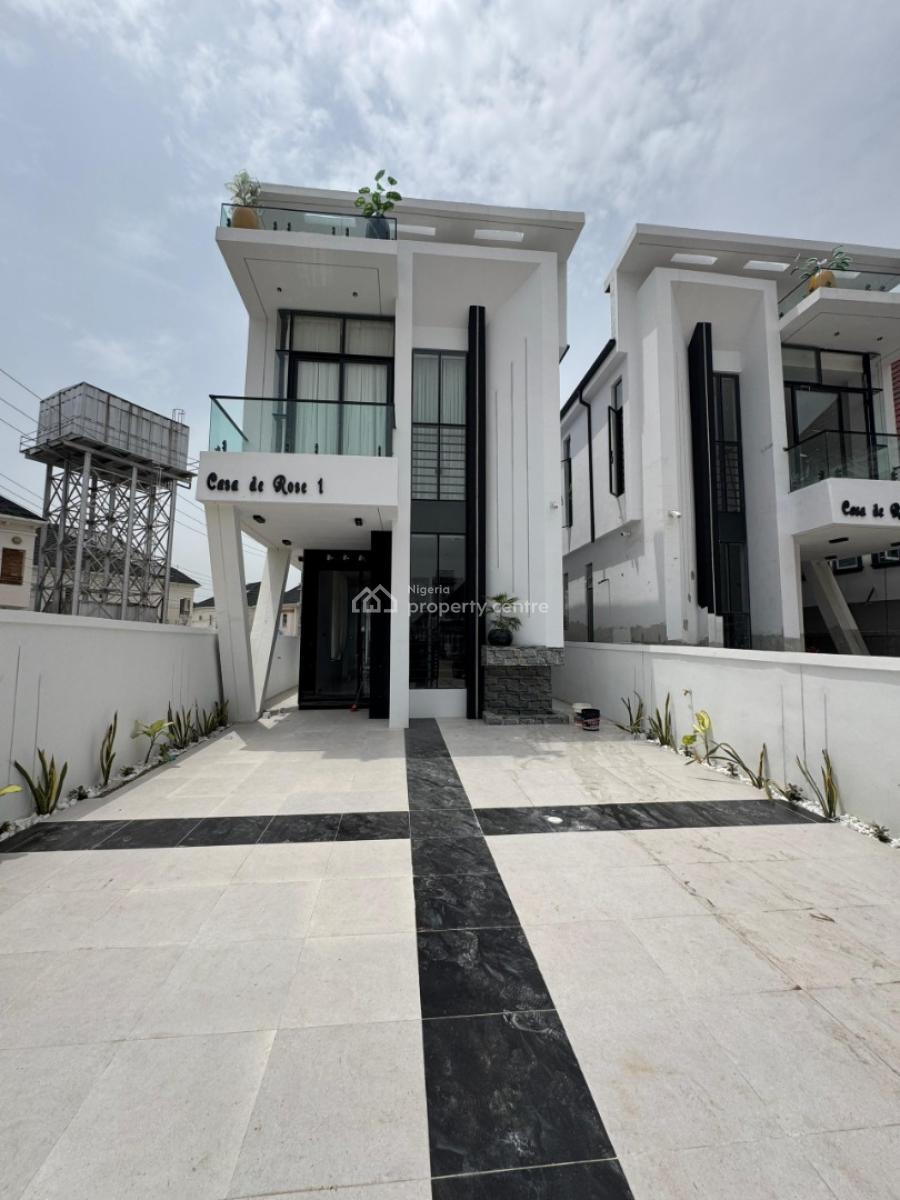 Standard 5 Bedroom Detached Duplex Within an Estate with Swimming Pool, Ikota, Lekki, Lagos, Detached Duplex for Sale