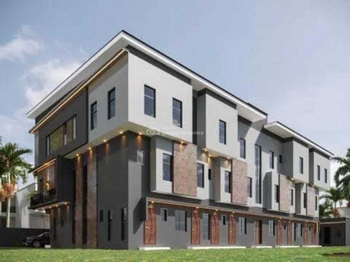 Luxury 2 Bedroom Apartment with Cofo Beside Lagos Airport, Amazing Grace Court 3,10minutes to Mmia, Ajao Estate, Ikeja, Lagos, Block of Flats for Sale