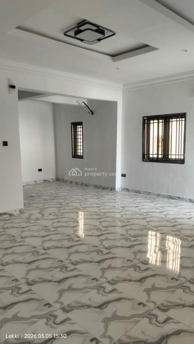 Executive Self-serviced 4-bedroom Semi-detached Duplex with Bq, Chevy View Estate, Chevron, Lekki, Lagos, Semi-detached Duplex for Rent