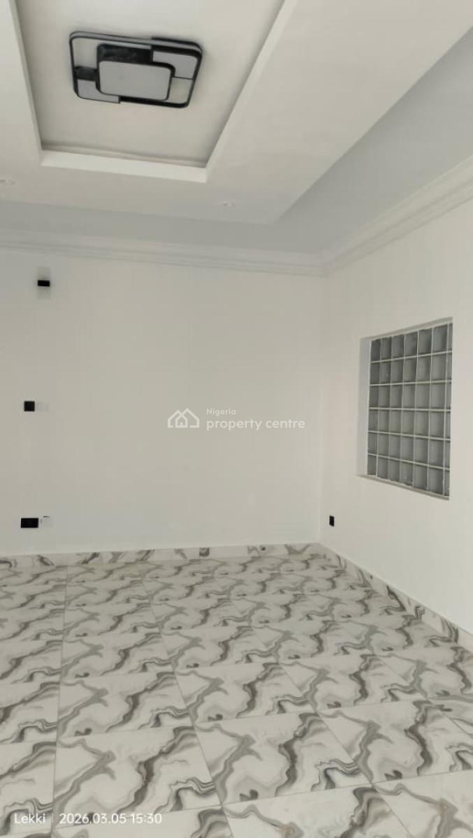Executive Self-serviced 4-bedroom Semi-detached Duplex with Bq, Chevy View Estate, Chevron, Lekki, Lagos, Semi-detached Duplex for Rent