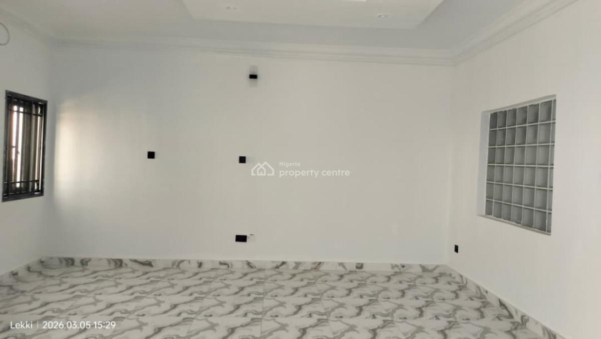 Executive Self-serviced 4-bedroom Semi-detached Duplex with Bq, Chevy View Estate, Chevron, Lekki, Lagos, Semi-detached Duplex for Rent