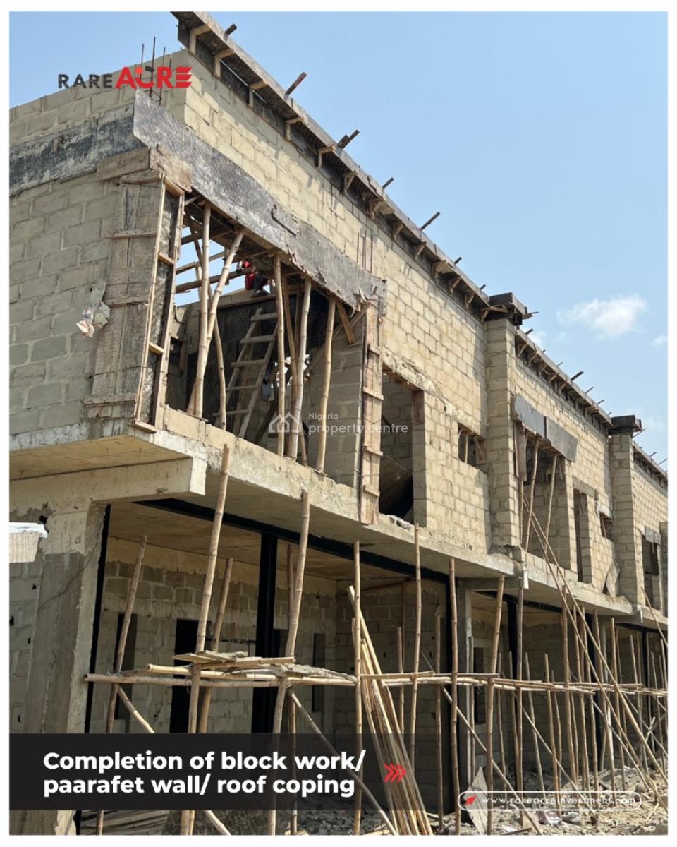 4 Bedrooms Spacious Terraced Duplex, Cooperative City Way, Sangotedo, Ajah, Lagos, Terraced Duplex for Sale
