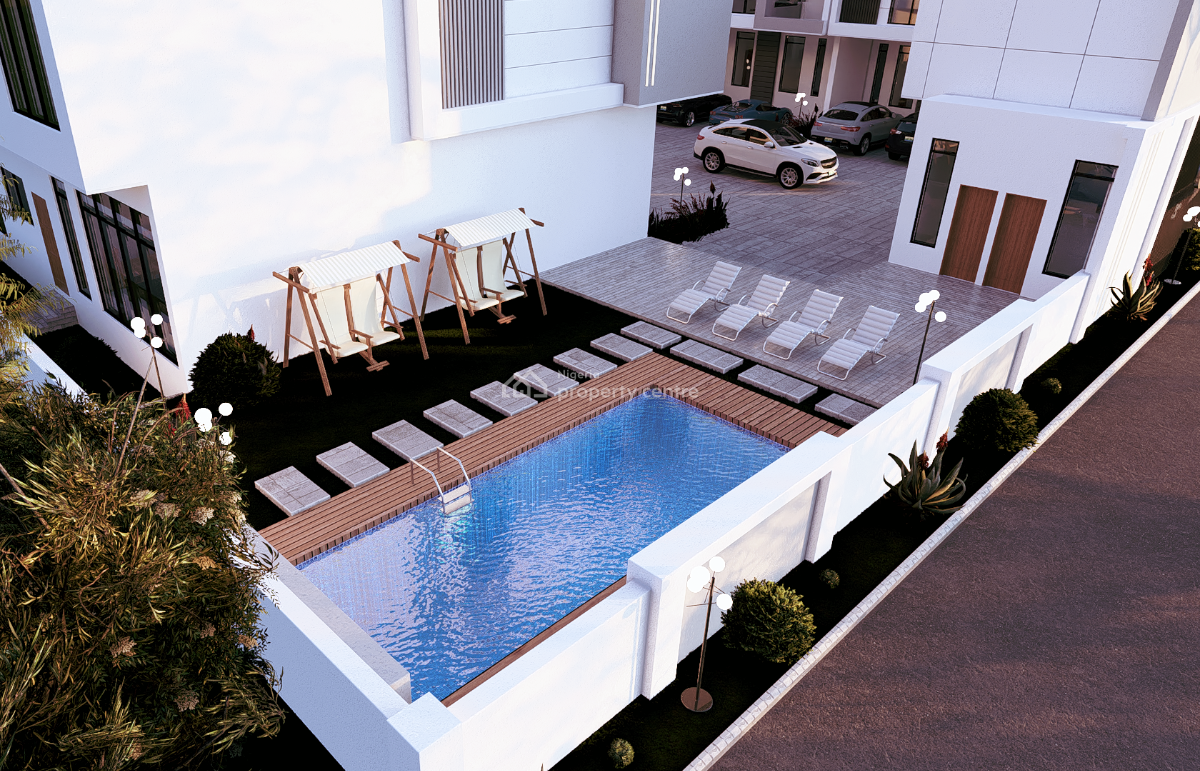 4 Bedrooms Spacious Terraced Duplex, Cooperative City Way, Sangotedo, Ajah, Lagos, Terraced Duplex for Sale