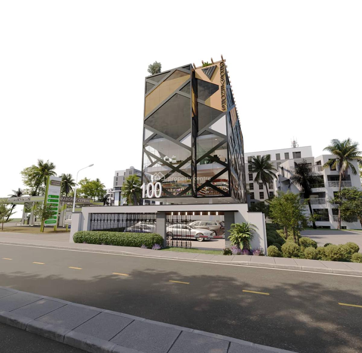 Own Sqms Commercial Space, Grosvenors Place, Awolowo Way, Ikeja, Lagos, Commercial Property for Sale