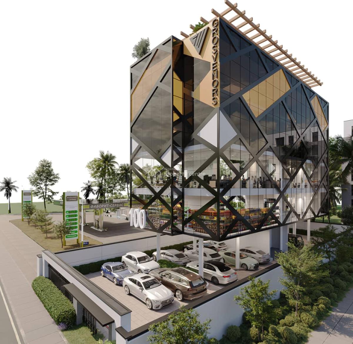 Own Sqms Commercial Space, Grosvenors Place, Awolowo Way, Ikeja, Lagos, Commercial Property for Sale