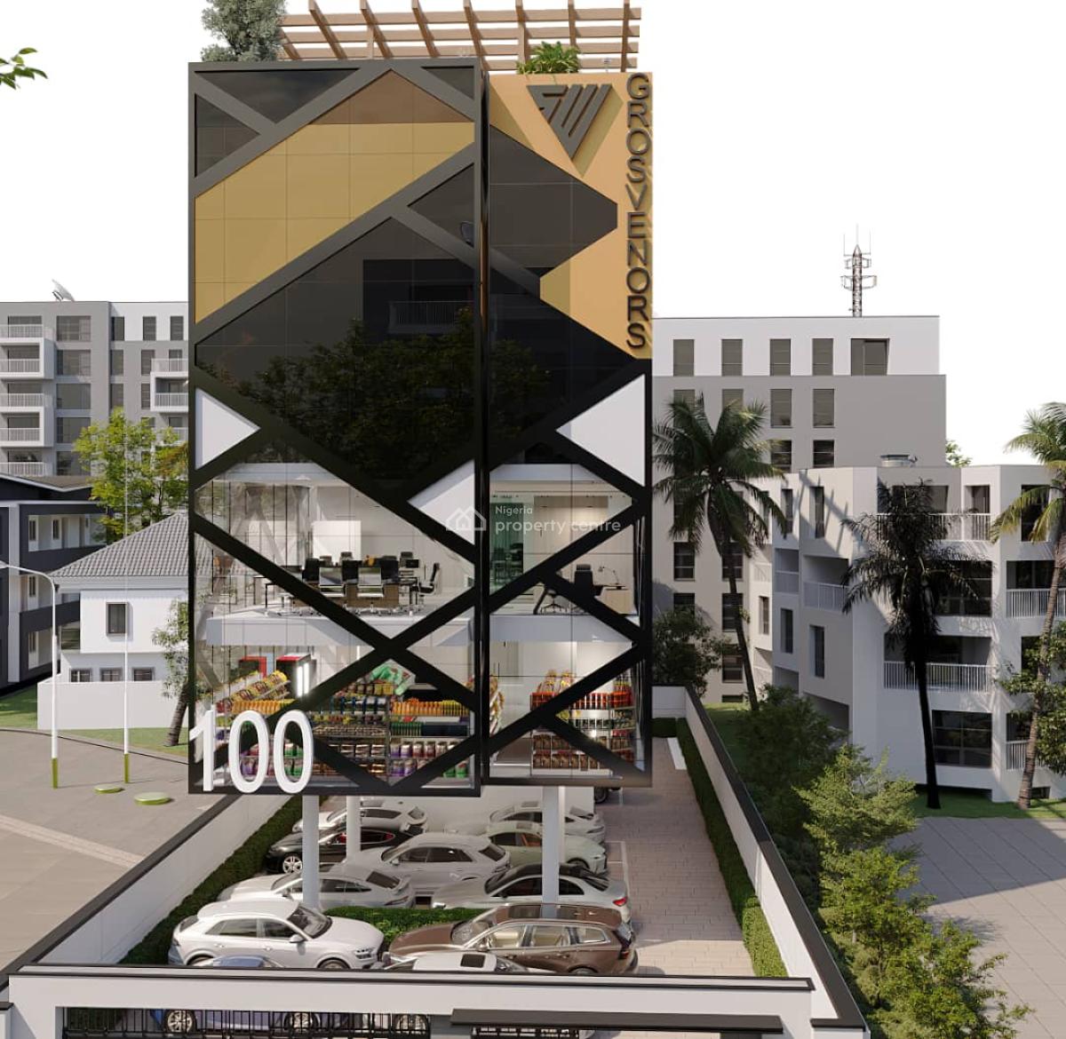 Own Sqms Commercial Space, Grosvenors Place, Awolowo Way, Ikeja, Lagos, Commercial Property for Sale