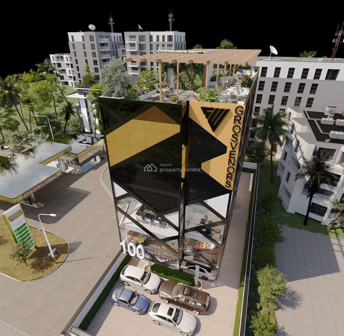 Own Sqms Commercial Space, Grosvenors Place, Awolowo Way, Ikeja, Lagos, Commercial Property for Sale