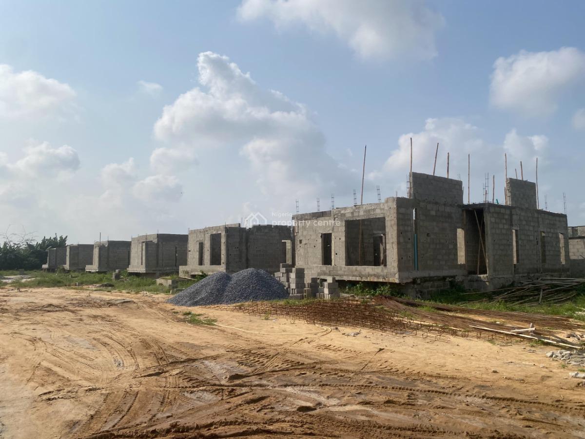 Carcass 4 Bedroom Fully Detached Bungalows, Ay Luxury Bungalows, Igando, Ibeju Lekki, Lagos, Detached Bungalow for Sale