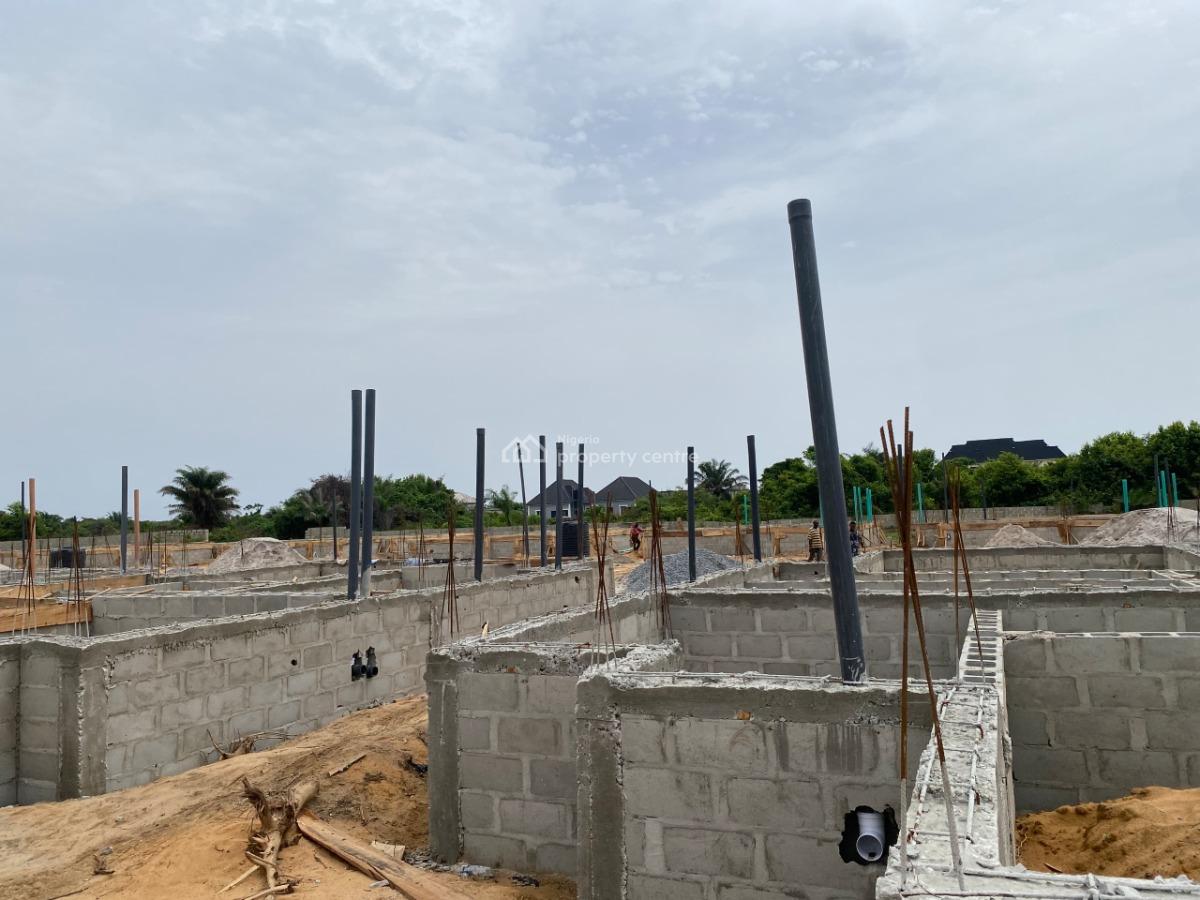 Carcass 4 Bedroom Fully Detached Bungalows, Ay Luxury Bungalows, Igando, Ibeju Lekki, Lagos, Detached Bungalow for Sale