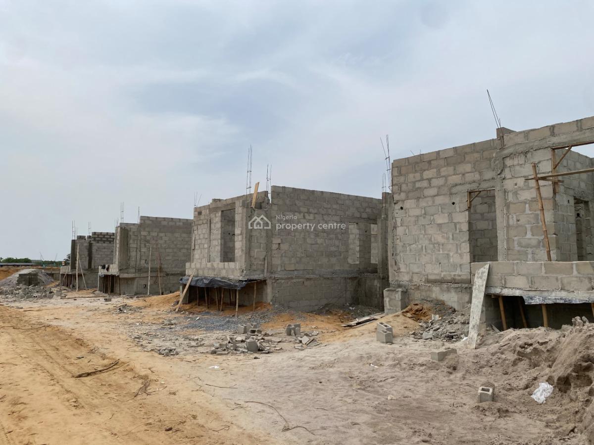 Carcass 4 Bedroom Fully Detached Bungalows, Ay Luxury Bungalows, Igando, Ibeju Lekki, Lagos, Detached Bungalow for Sale