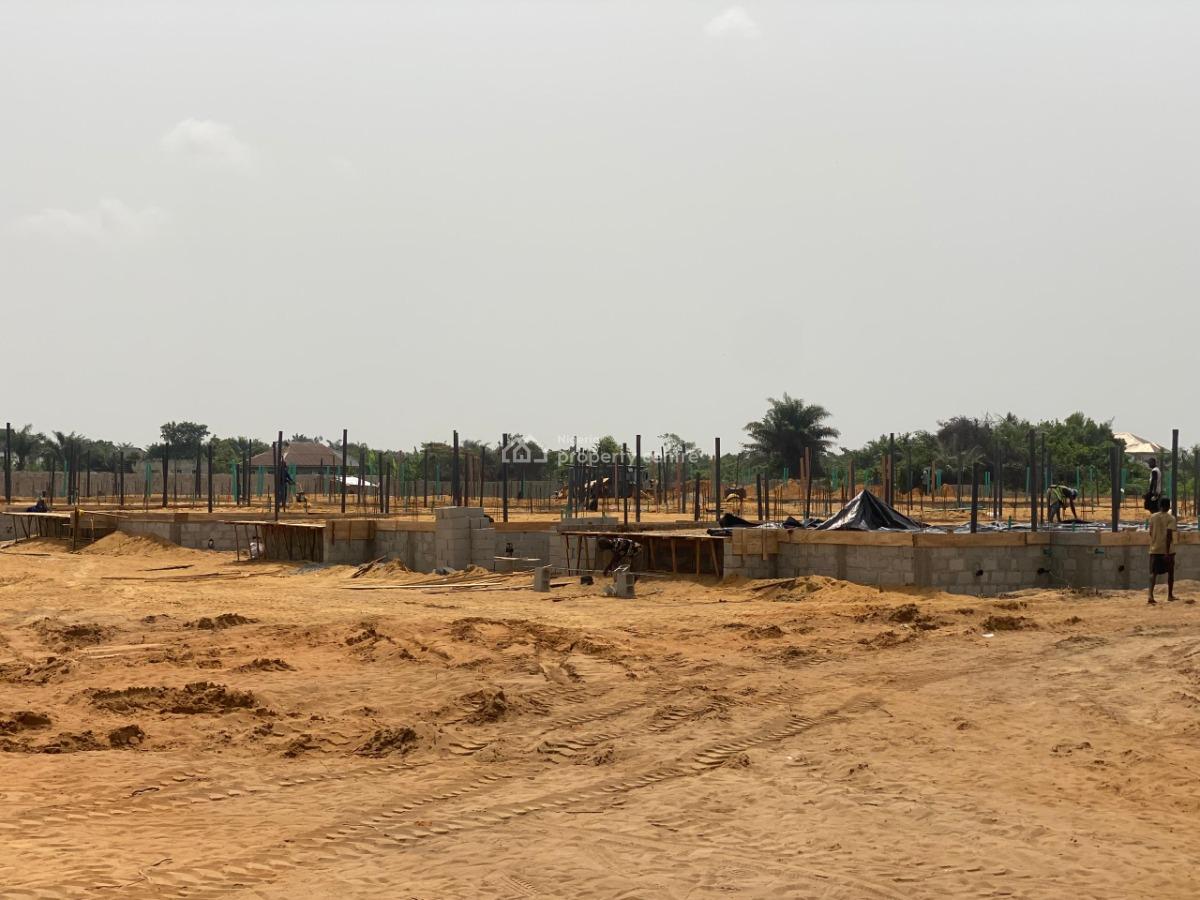 Carcass 4 Bedroom Fully Detached Bungalows, Ay Luxury Bungalows, Igando, Ibeju Lekki, Lagos, Detached Bungalow for Sale