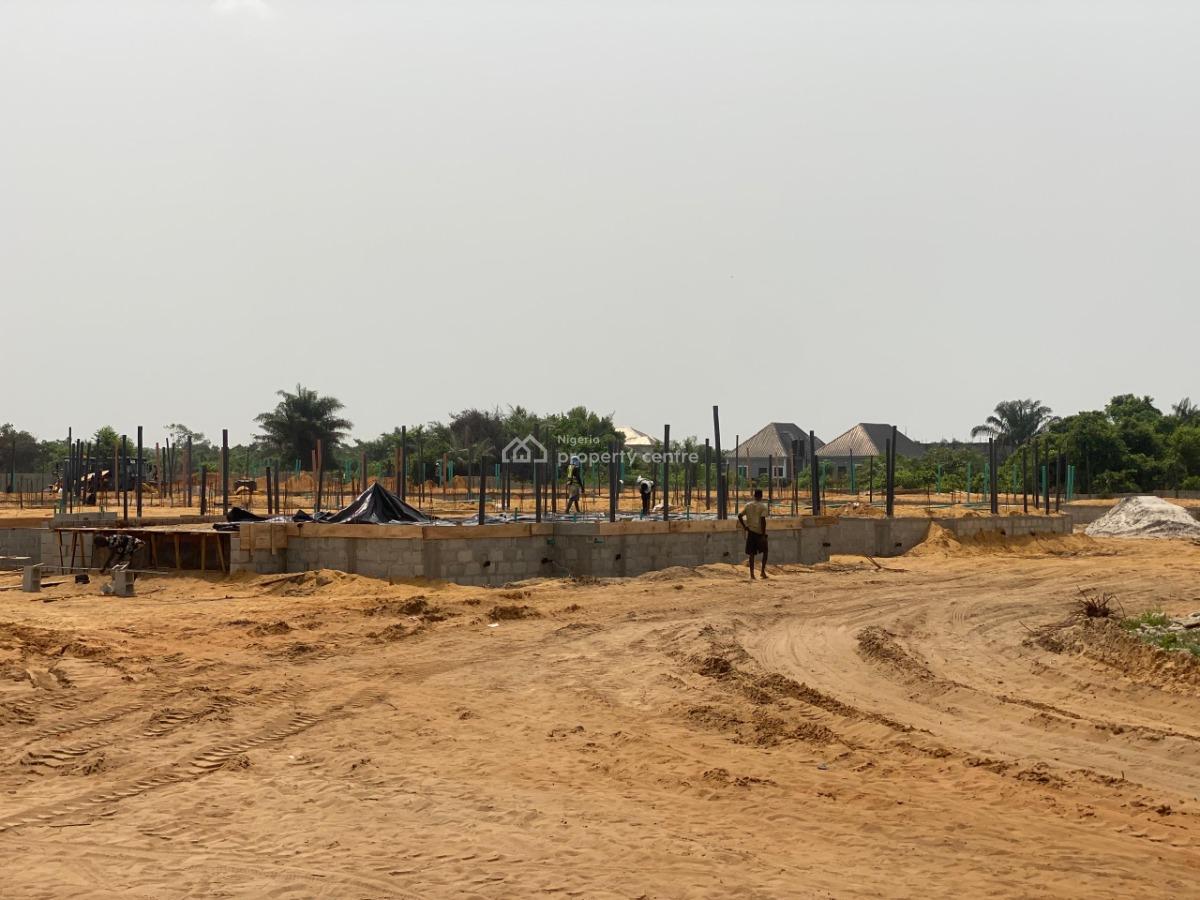 Carcass 4 Bedroom Fully Detached Bungalows, Ay Luxury Bungalows, Igando, Ibeju Lekki, Lagos, Detached Bungalow for Sale