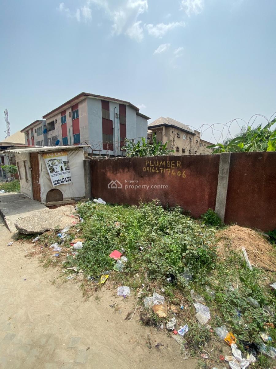 Gated , Fenced , Dry Full Plot of Land with C of O, Off Alidaada Street, Ago Palace, Isolo, Lagos, Residential Land for Sale