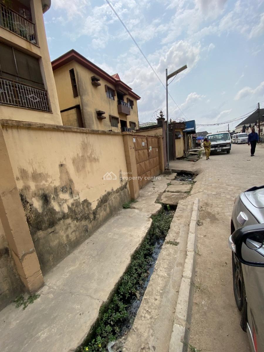 Vacant 2 Story Building 5 Units of 3 Bedroom Flats 1 Unit of 3 Bedroom Warehouse, Ago Palace, Isolo, Lagos, Block of Flats for Sale