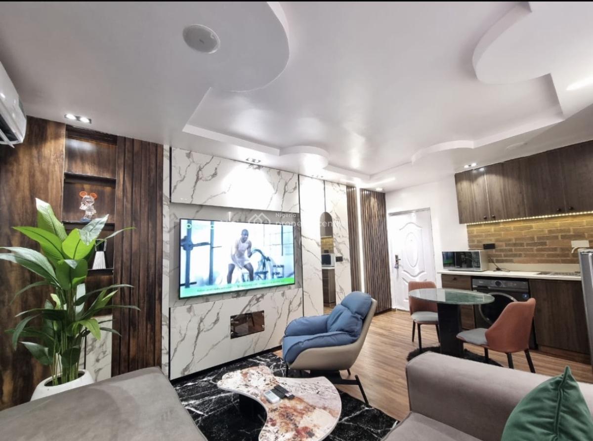 Unfurnished 1 Bedroom Mini Flat, Kenneth Agbakuru Street, Lekki Phase 1, Lekki, Lagos, Mini Flat (room and Parlour) for Rent