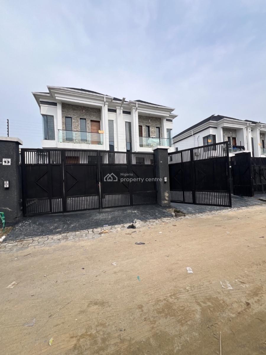 Amazingly Finished Luxury 4 Bedroom Semi-detached Duplex + Bq, Ikota, Lekki, Lagos, Semi-detached Duplex for Sale