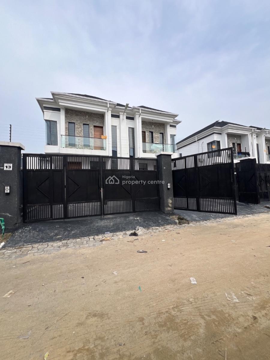 Amazingly Finished Luxury 4 Bedroom Semi-detached Duplex + Bq, Ikota, Lekki, Lagos, Semi-detached Duplex for Sale