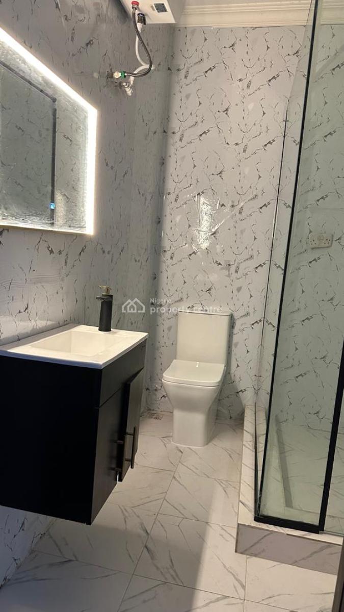 Furnished/serviced 1 Bedroom Flat Upstairs, Off Admiralty Way, Lekki Phase 1, Lekki, Lagos, Mini Flat (room and Parlour) for Rent