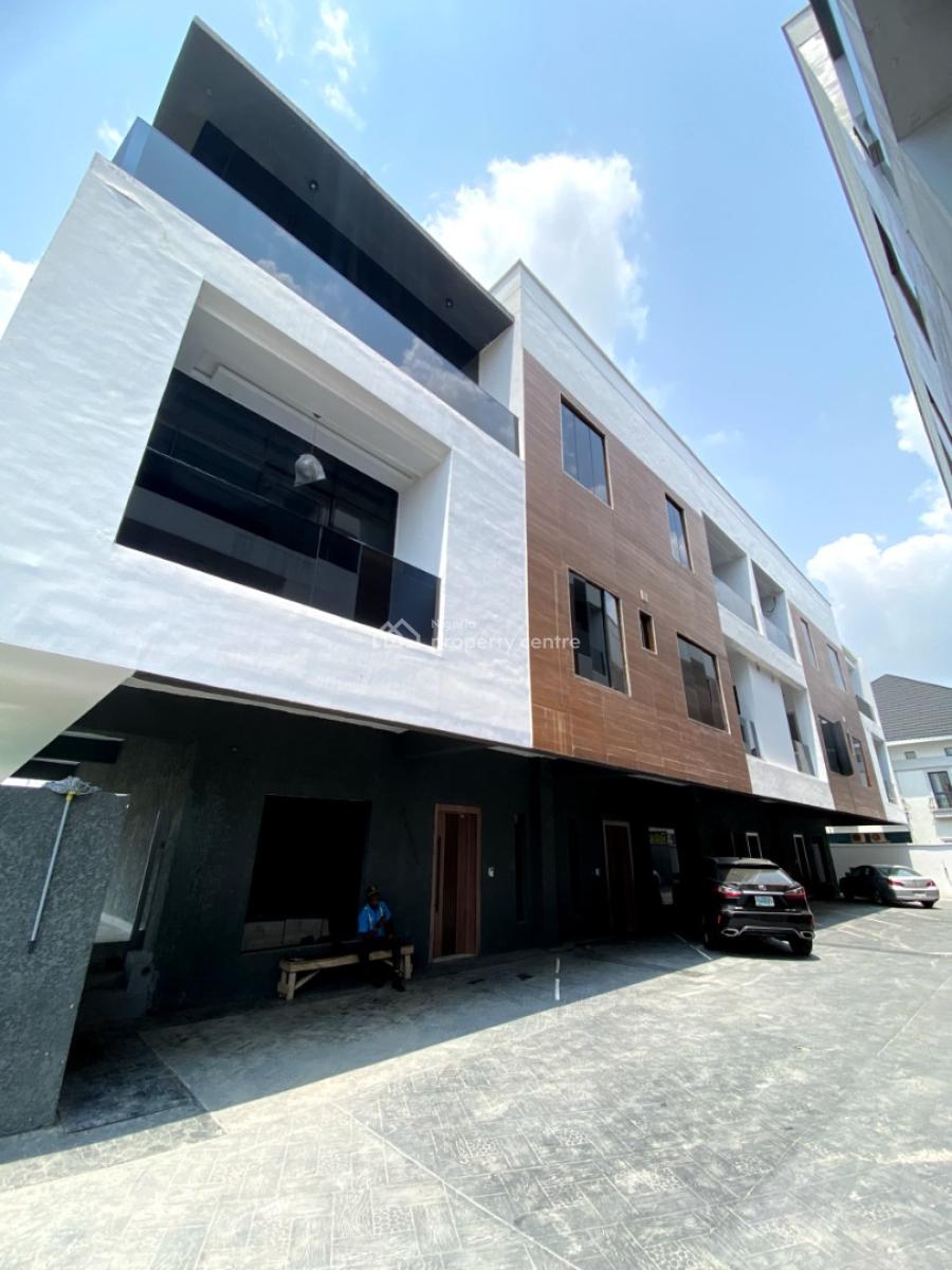 Exquisitely Finished 4 Bedroom Terrace Duplex with Swimming Pool, Gym, Lekki Phase 1, Lekki, Lagos, Terraced Duplex for Sale