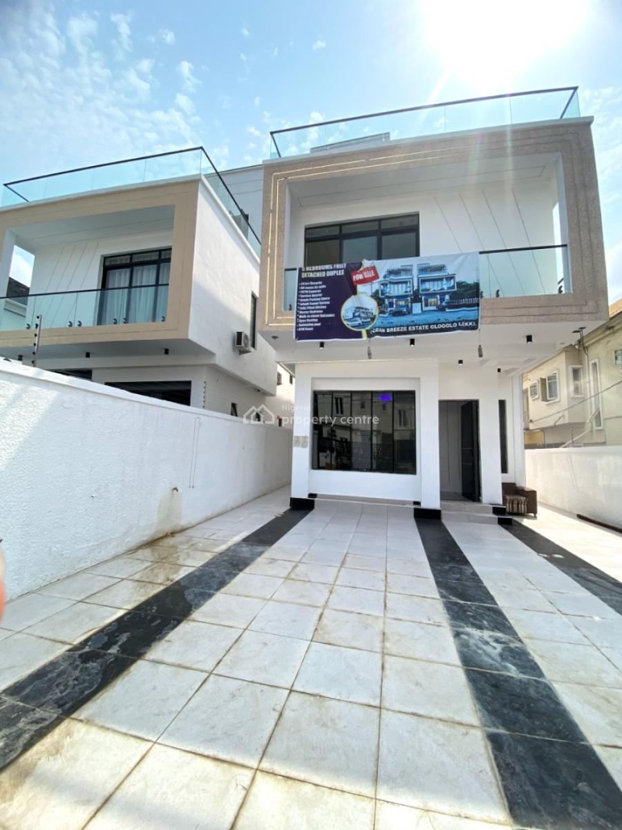 5 Bedroom Detached Duplex with Bq & Swimming Pool, Ologolo, Lekki, Lagos, Detached Duplex for Sale
