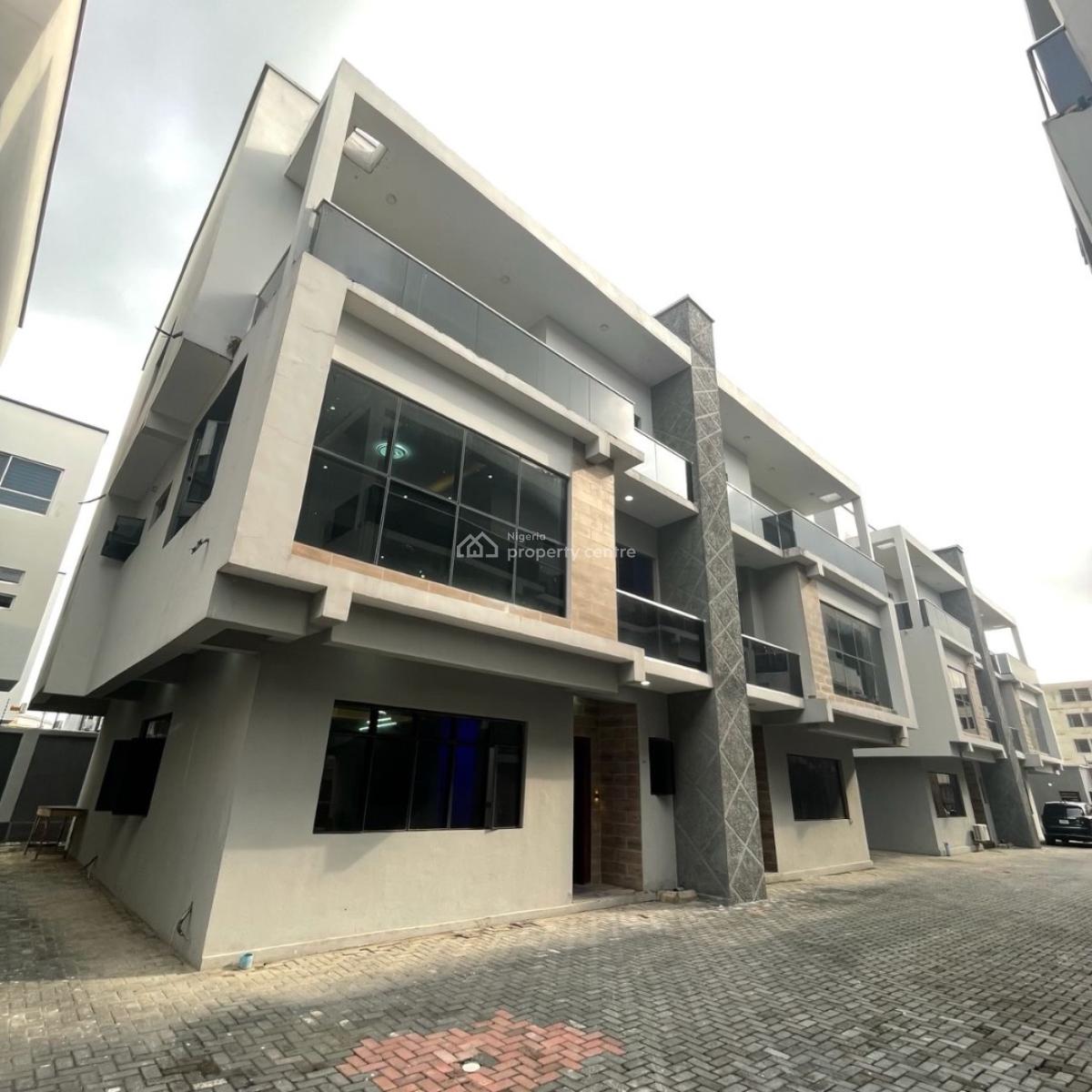 Fully Serviced 5 Bedrooms Semi Detached Duplex with Bq,, Ikate, Lekki, Lagos, Semi-detached Duplex for Sale