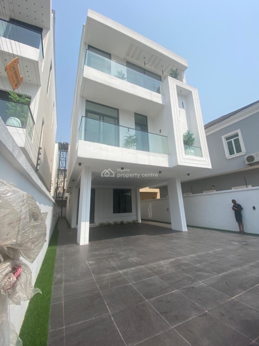 Luxury 6 Bedroom Fully Detached Duplex with Bq, Chevron, Lekki Phase 2, Lekki, Lagos, Detached Duplex for Sale