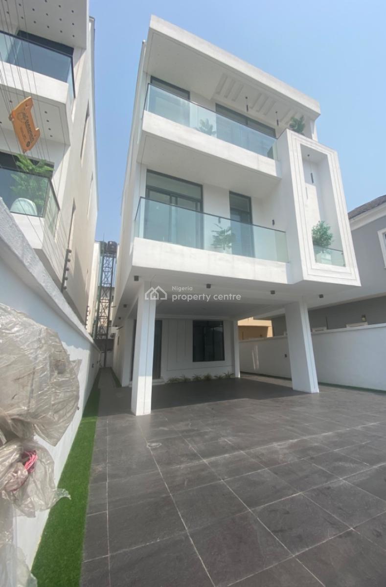 Luxury 6 Bedroom Fully Detached Duplex with Bq, Chevron, Lekki Phase 2, Lekki, Lagos, Detached Duplex for Sale