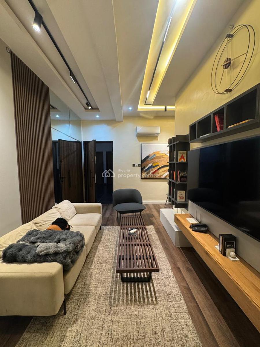 Furnished 2 -bedroom Serviced Apartment with Elevator Good for Airbnb, Chevron, Lekki, Lagos, Flat / Apartment for Sale