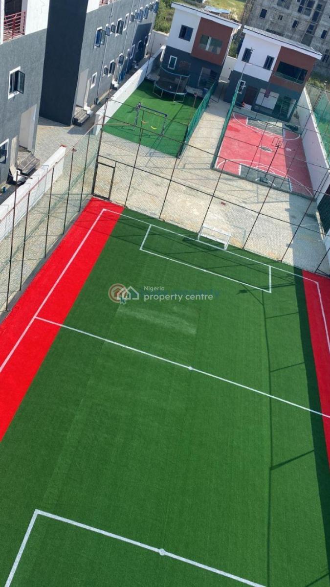 Luxury 4 Bedroom Terrace: Pay & Park in, Zularich Residence 2, Off Monastery Road, Sangotedo, Ajah, Lagos, Terraced Duplex for Sale